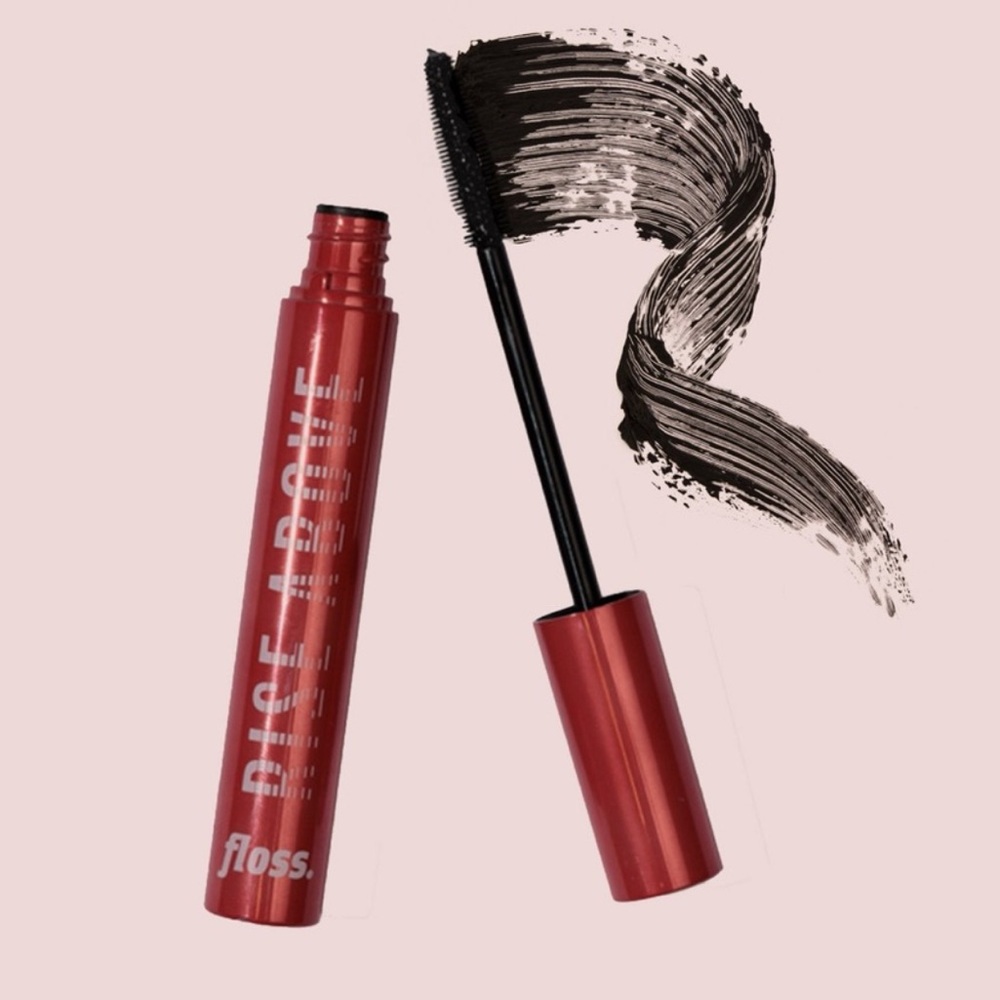 NEW Floss rise above lengthens black mascara